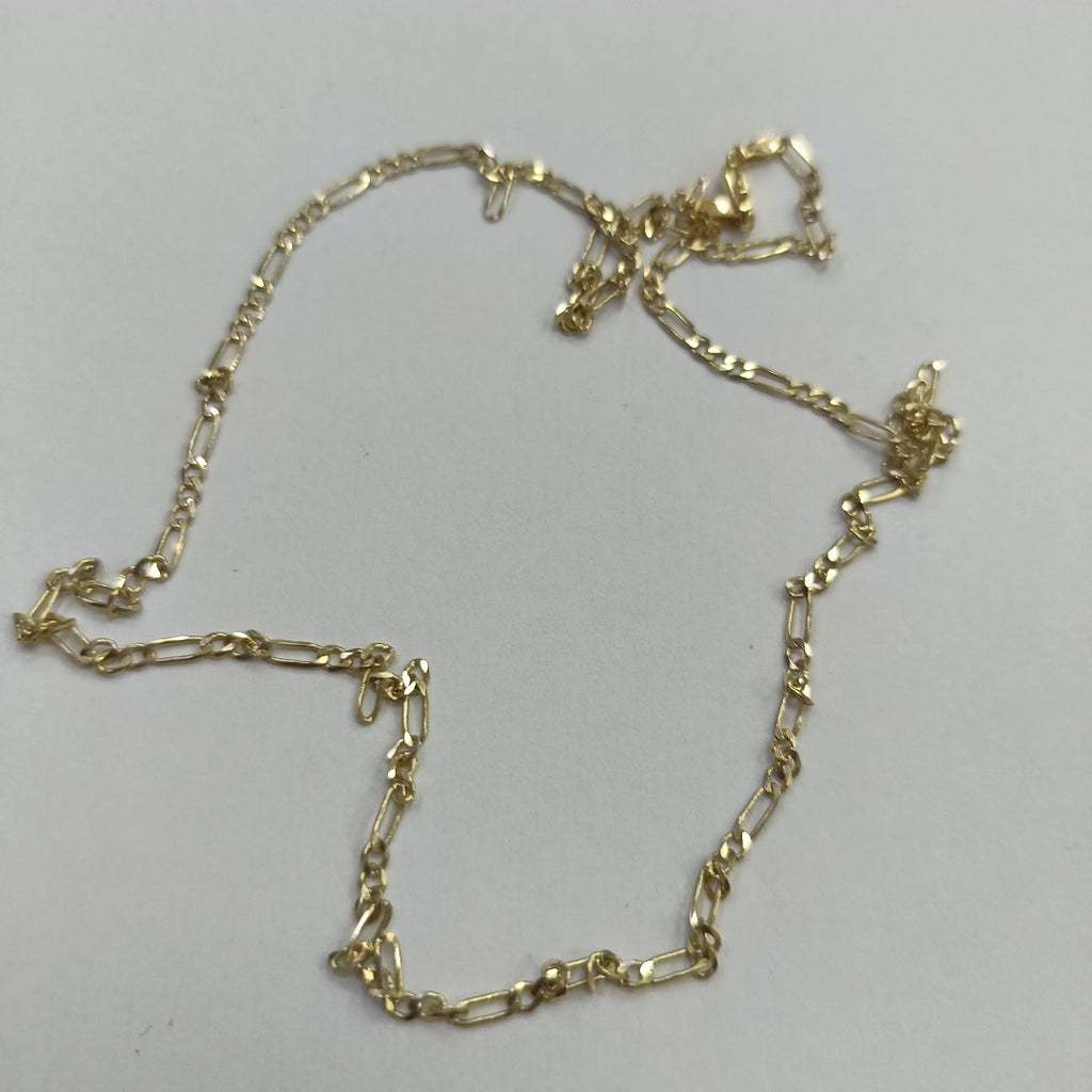 CADENA TEJIDO 3X1 14K 55 CM 5.2 GR (NUEVO)