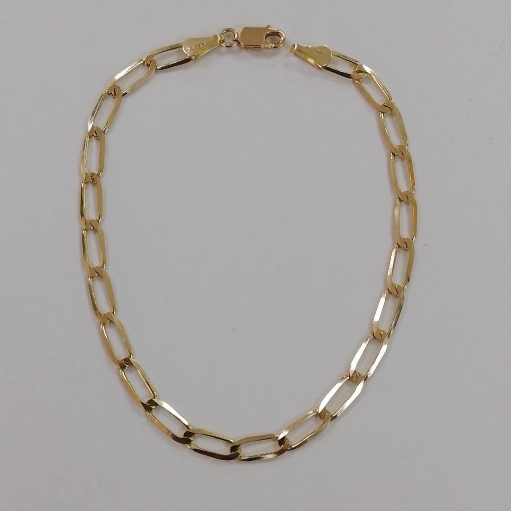 PULSERA ESLABON 14K 21 CM 4.3 GR (NUEVO)