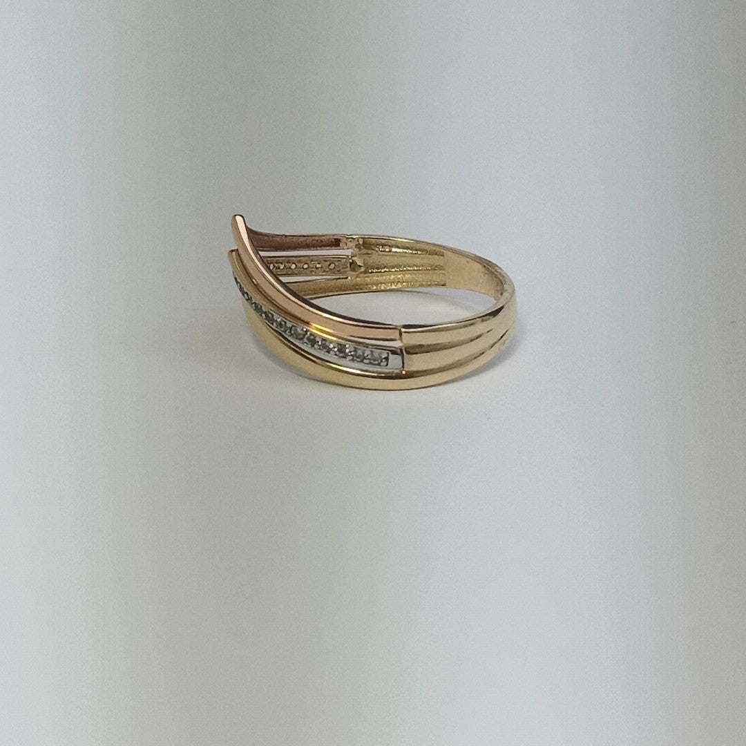 ANILLOS DAMA ORO 14K 2 (NUEVO)