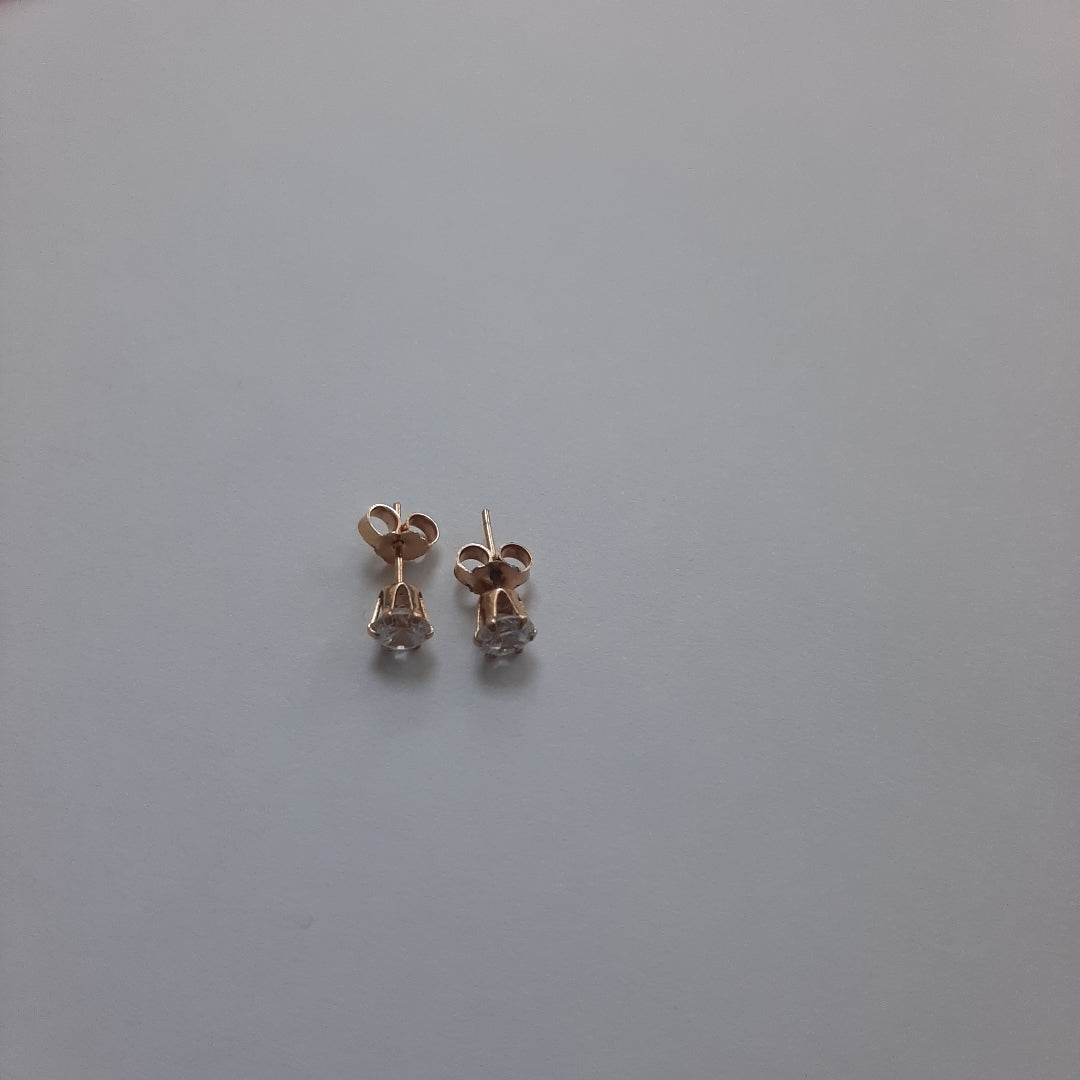 BROQUELES PAR ORO 10 K 0.5 GRMS (SEMINUEVO)