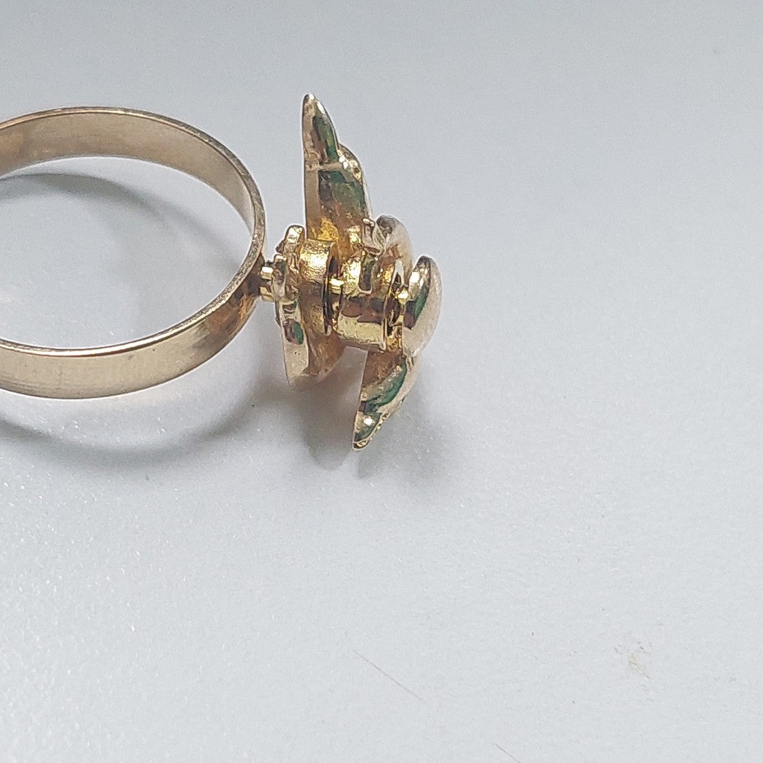 ANILLO ORO 10 K 3,50 GRMS (SEMINUEVO)