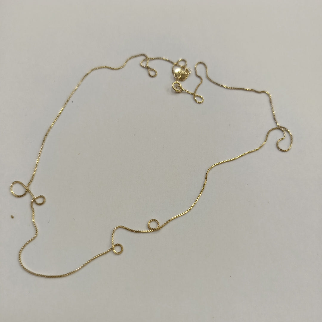 CADENA VENECIANO 14K 55 CM 1.7 GR (NUEVO)