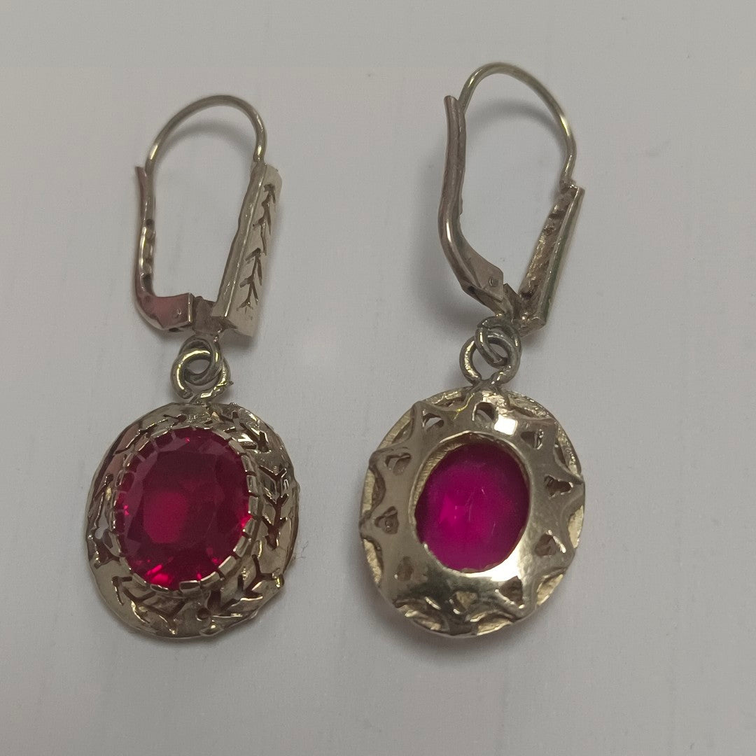 ARETES PAR ORO 14 K 4.8 GRMS (SEMINUEVO)
