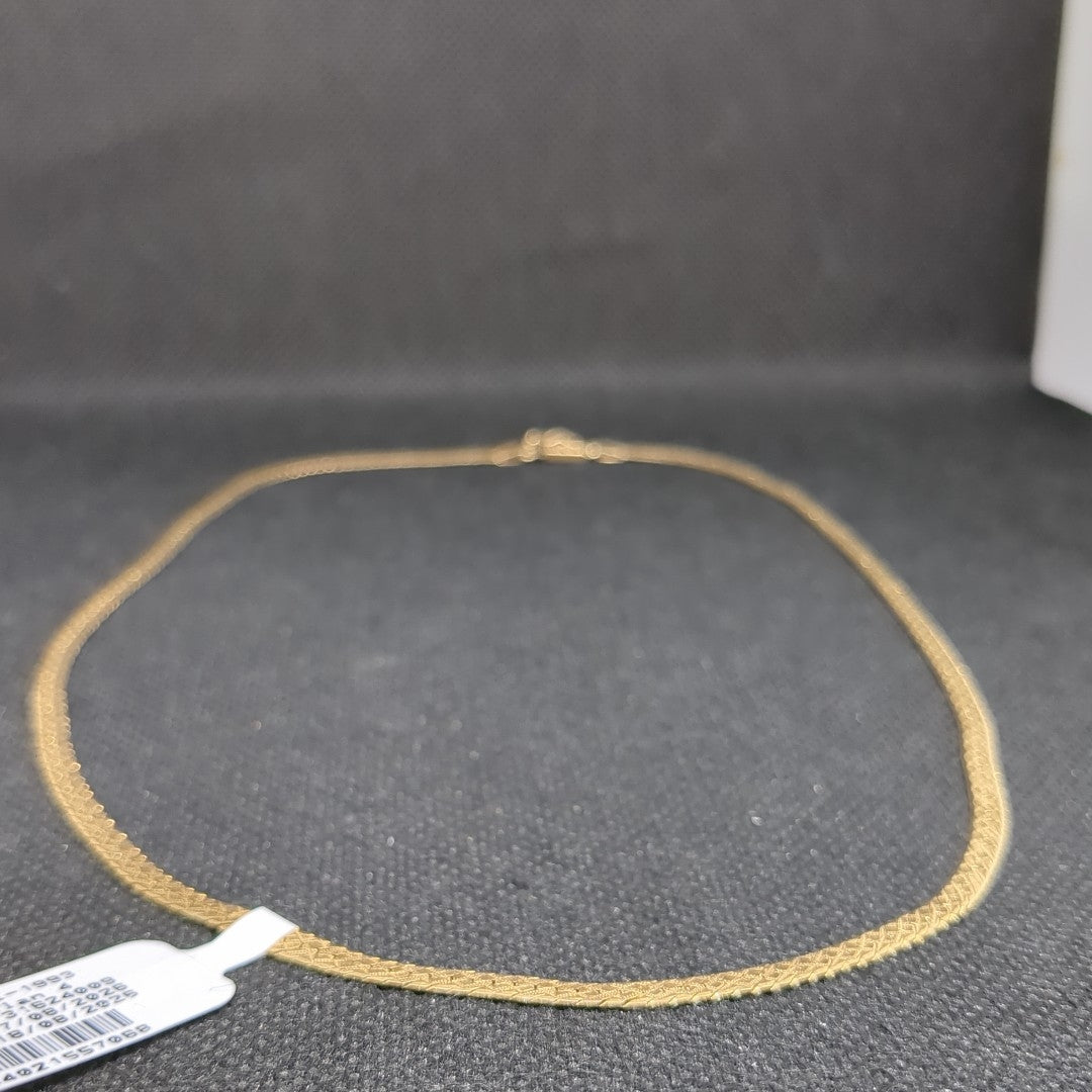 GARGANTILLA ORO 14 K 9,50 GRMS (SEMINUEVO)