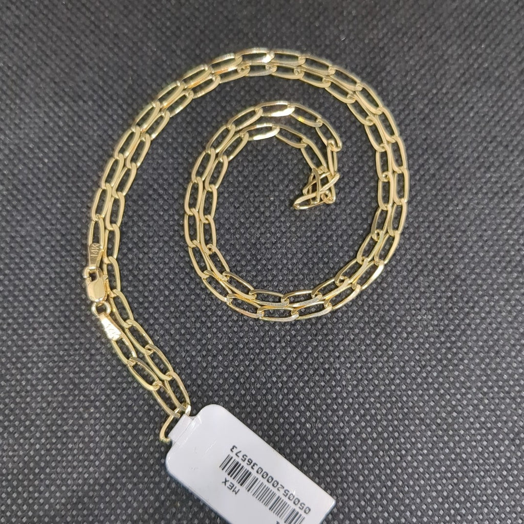 CADENA ESLABON 14K 55 CM 6.6 GR (NUEVO)