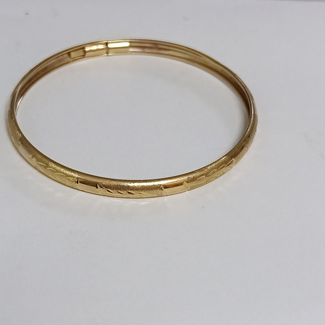 PULSERA RIGIDA ORO 10 K 5 GRMS (SEMINUEVO)
