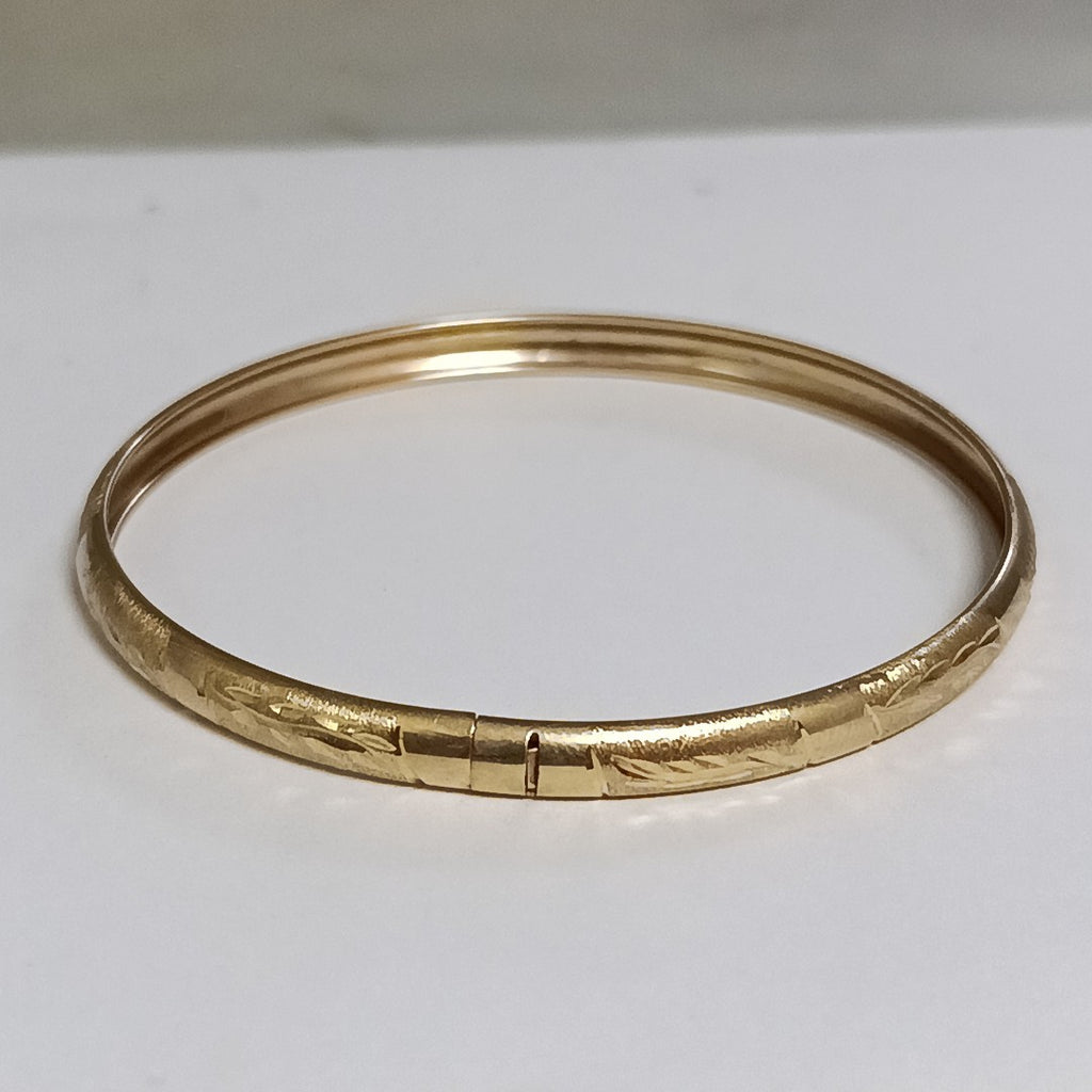 PULSERA RIGIDA ORO 10 K 5.2 GRMS (SEMINUEVO)