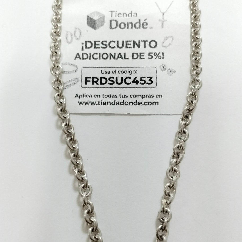 CADENA ESPECIAL PLATA .925 23.7G (NUEVO)