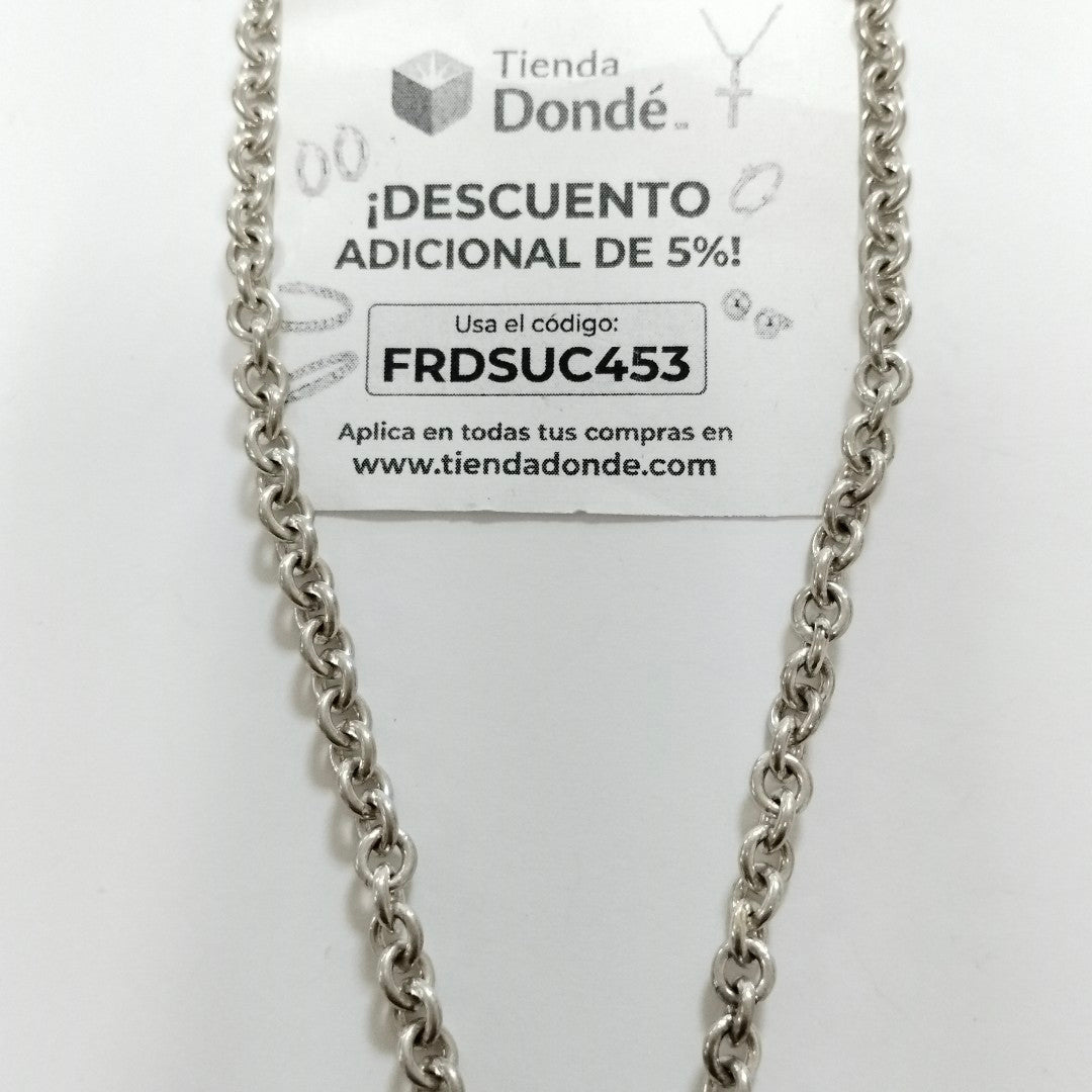CADENA ESPECIAL PLATA .925 23.7G (NUEVO)