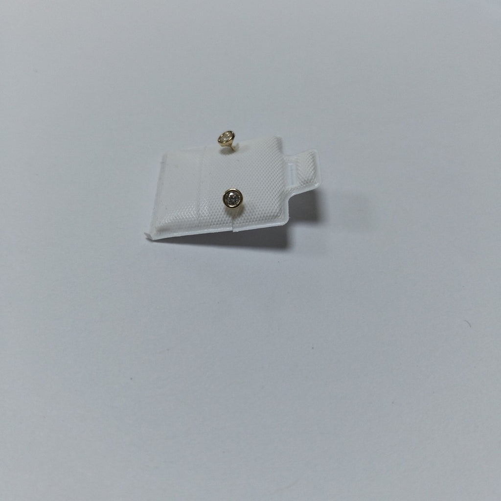 BROQUELES BROQUEL C CIRCONIA 14K 0.1501 GR (NUEVO)