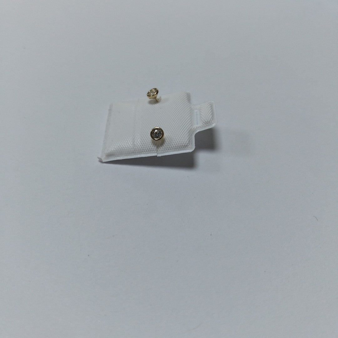 BROQUELES BROQUEL C CIRCONIA 14K 0.1501 GR (NUEVO)