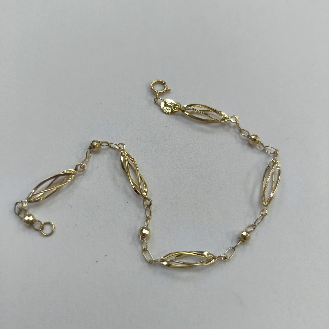 PULSERA ESPECIAL 14K 18 CM 2.2 GR (NUEVO)