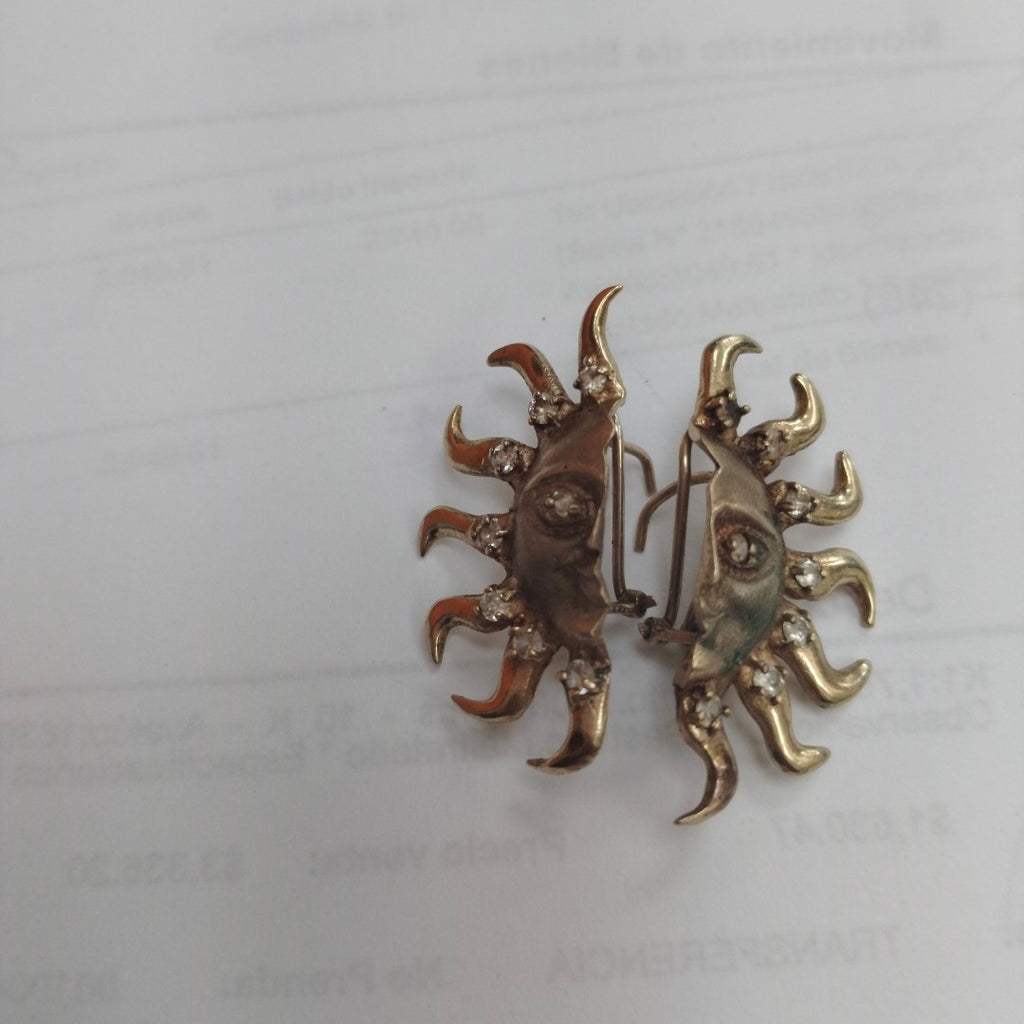 ARETES PAR ORO 8 K 6,70 GRMS (SEMINUEVO)