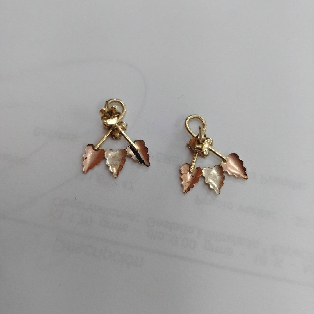 BROQUELES PAR ORO 10 K 1,40 GRMS (SEMINUEVO)