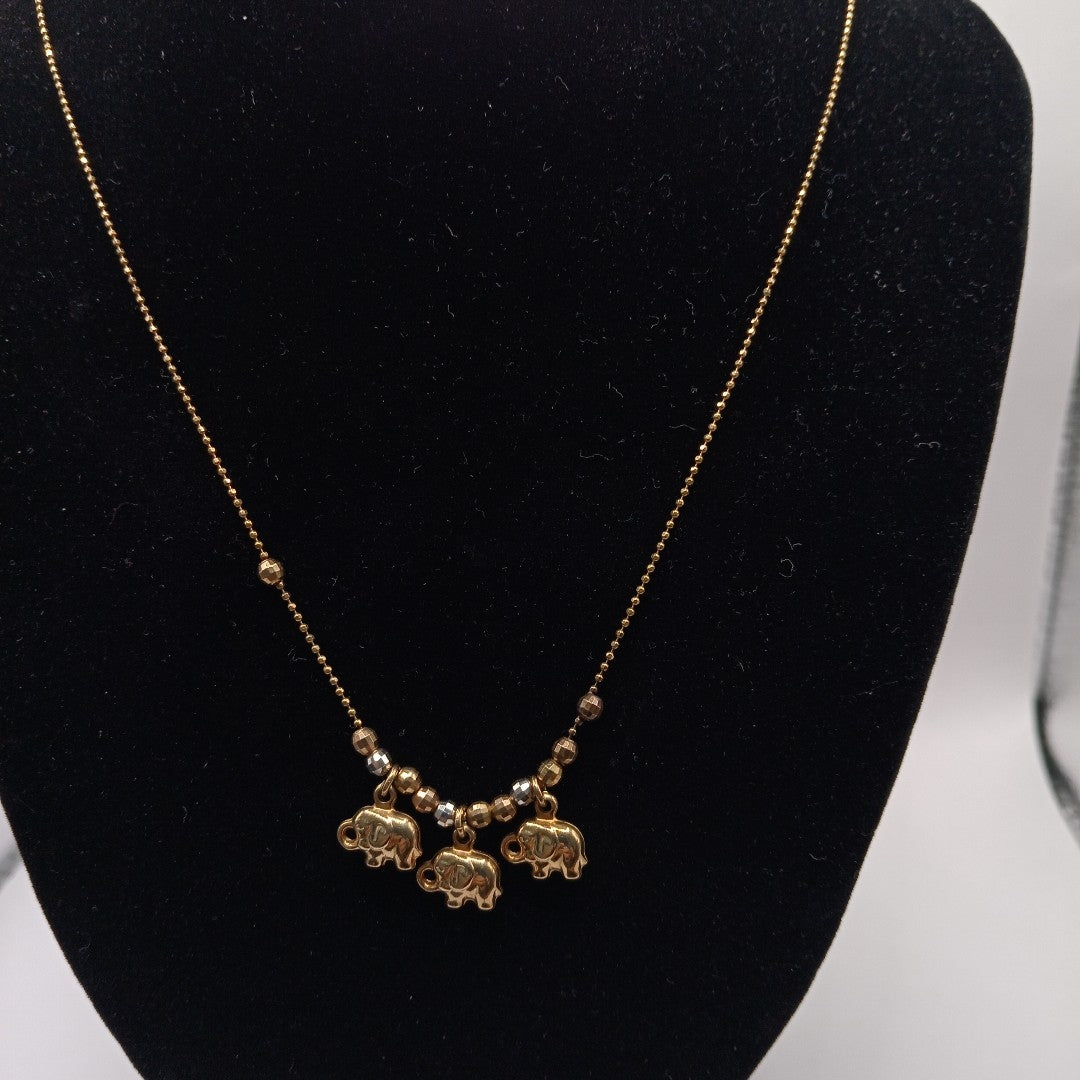 GARGANTILLA ORO 14 K 4.2 GRMS (SEMINUEVO)
