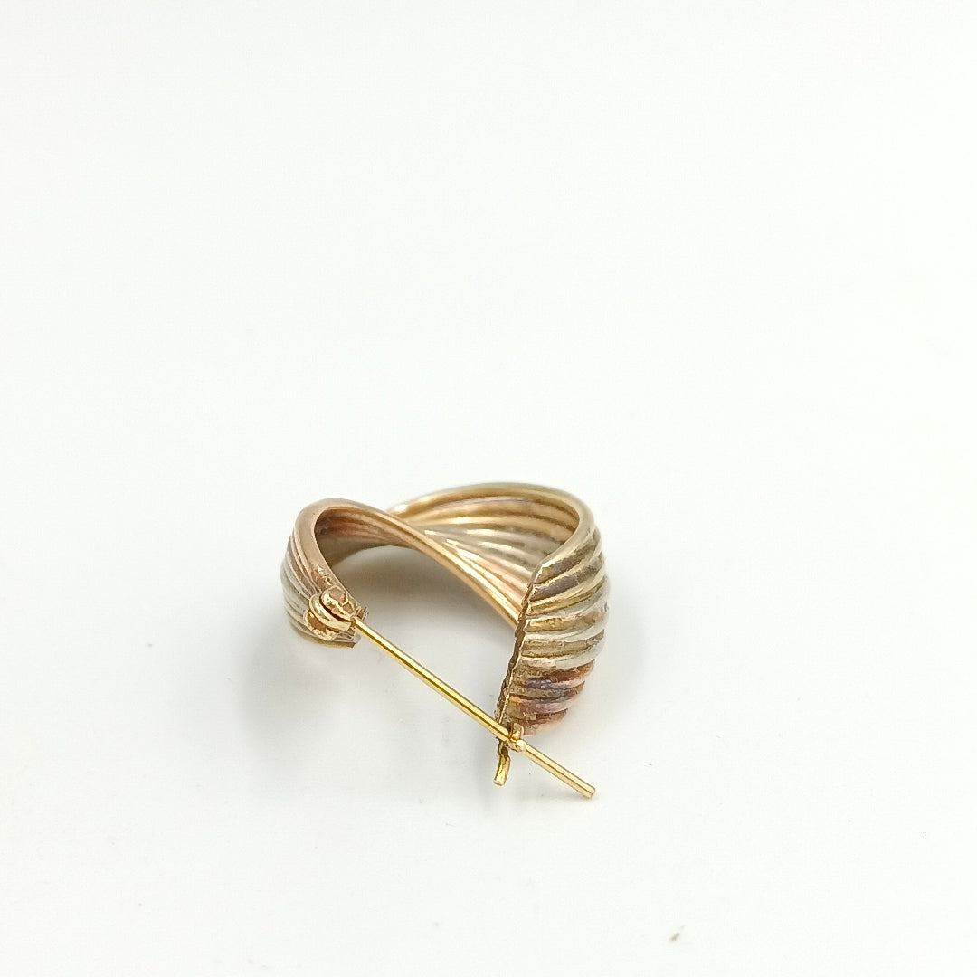 ARRACADAS PAR ORO 14 K 5,50 GRMS (SEMINUEVO)