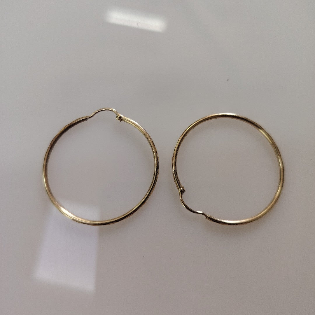 ARRACADAS PAR ORO 10 K 1.9 GRMS (SEMINUEVO)