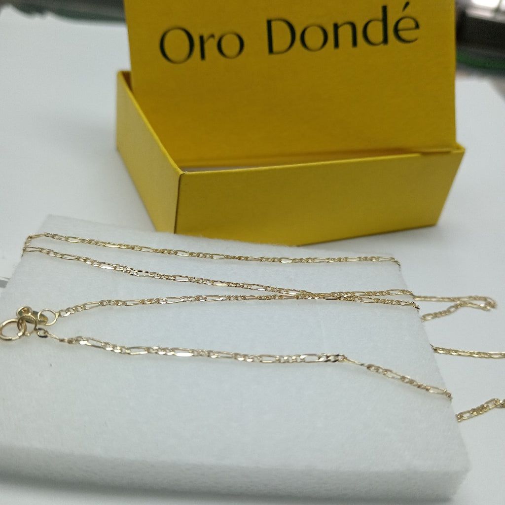 CADENAS CARTIER 3 1 AMARILLA ORO 14K 2 (NUEVO)