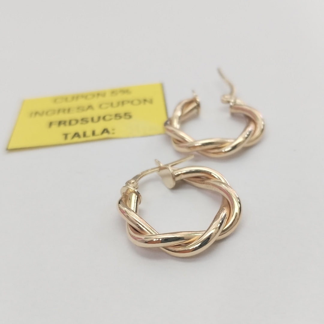 ARRACADAS ORO 14K 1.9 (NUEVO)