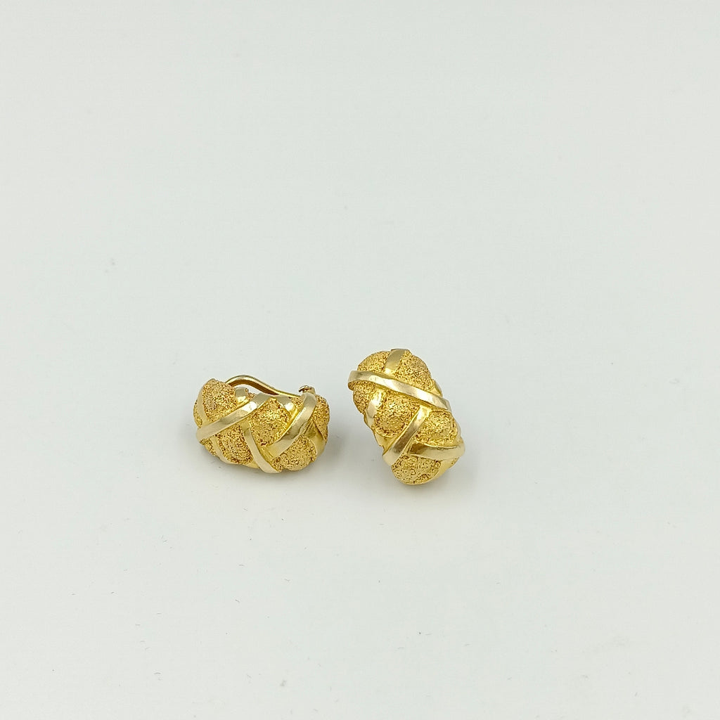 ARETES PAR ORO 14 K 9,00 GRMS (SEMINUEVO)