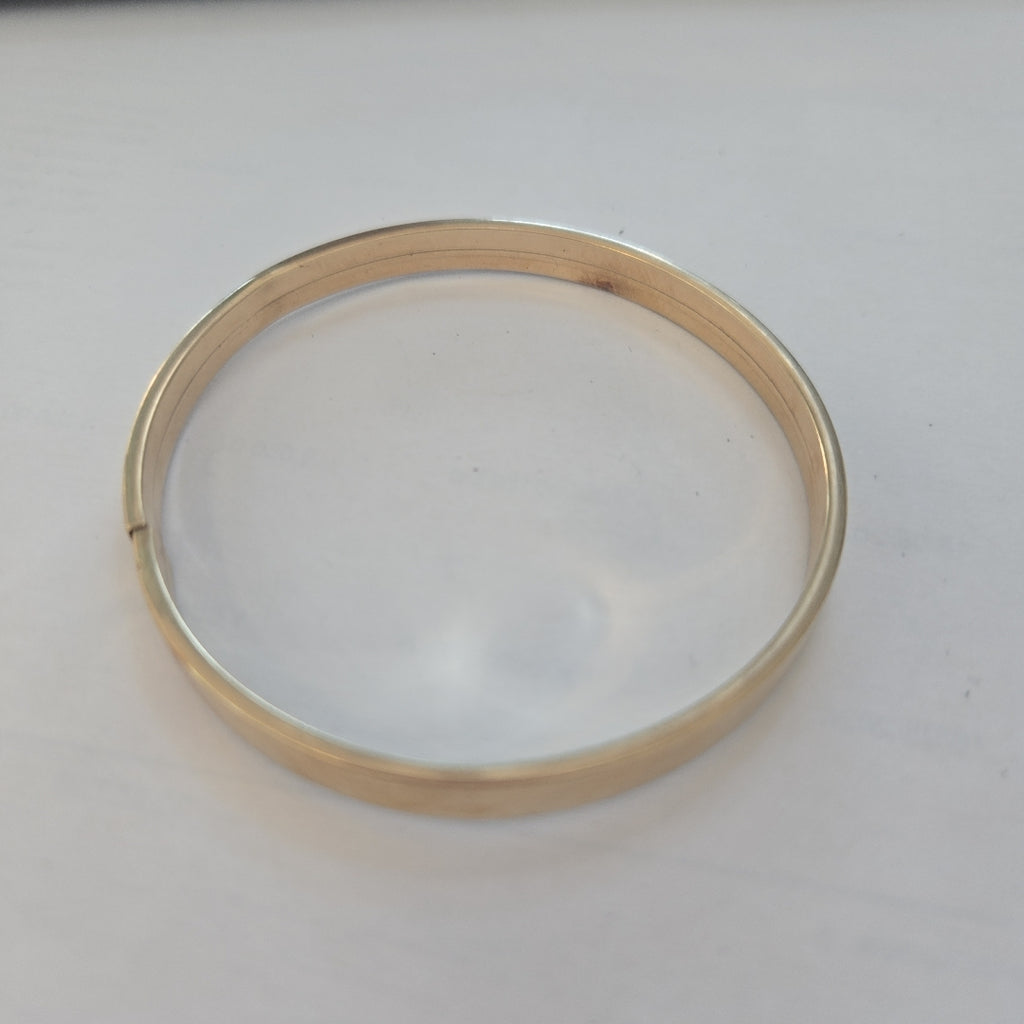 PULSERA RIGIDA ORO 10 K 7.6 GRMS (SEMINUEVO)