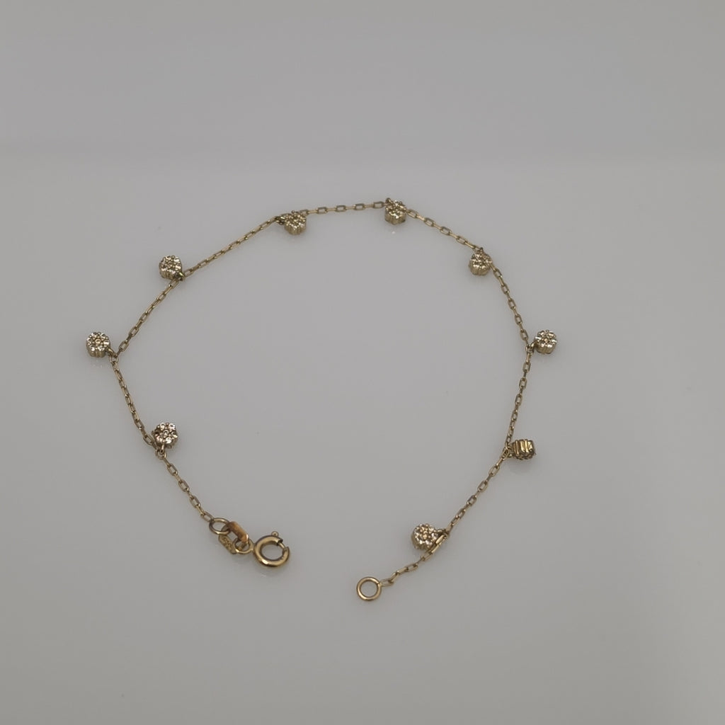 PULSERA ORO 14 K 2.2 GRMS (SEMINUEVO)