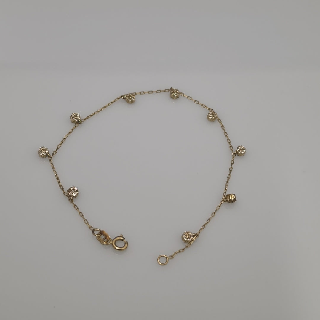 PULSERA ORO 14 K 2.2 GRMS (SEMINUEVO)