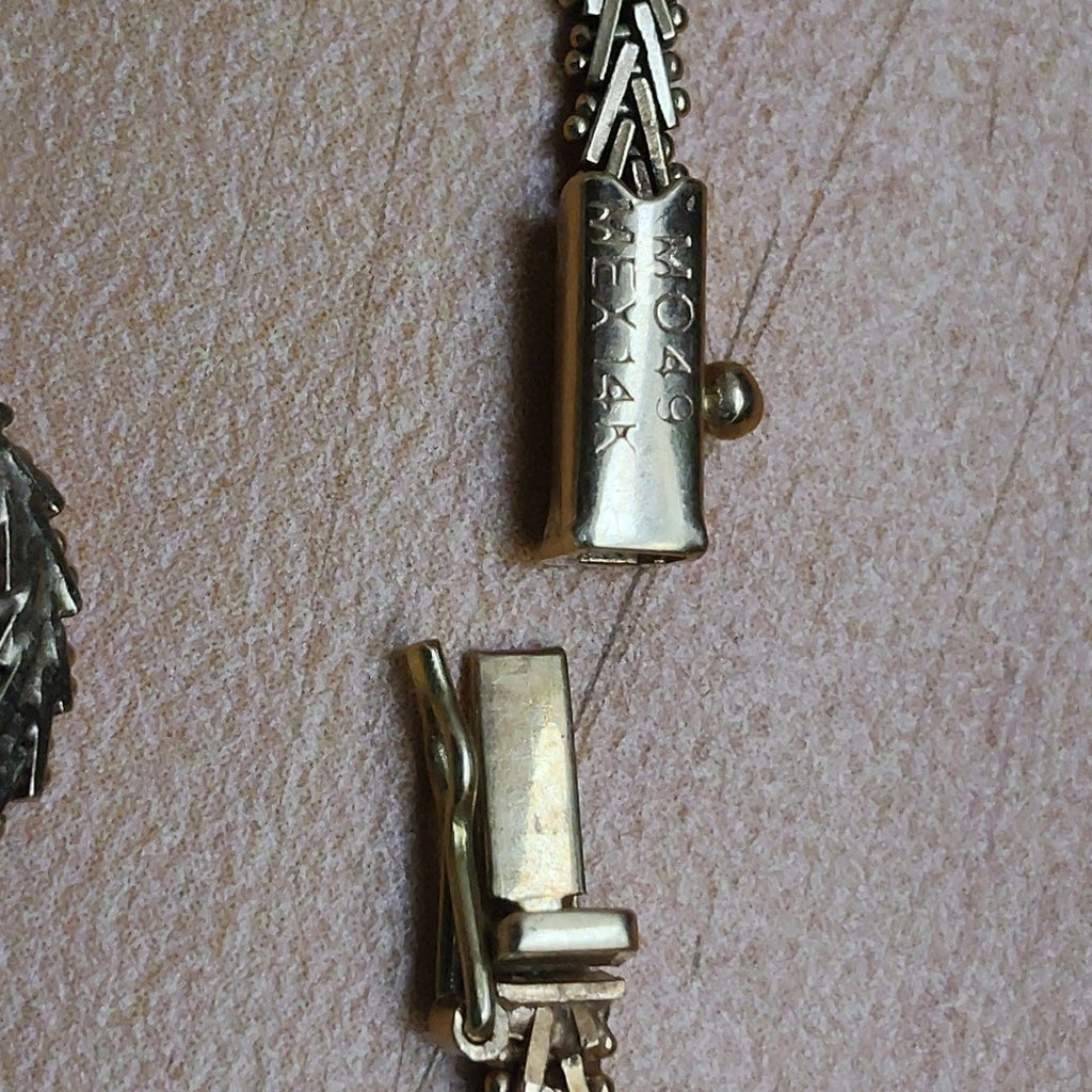 PULSERA ORO 14 K 8.7 GRMS (SEMINUEVO)