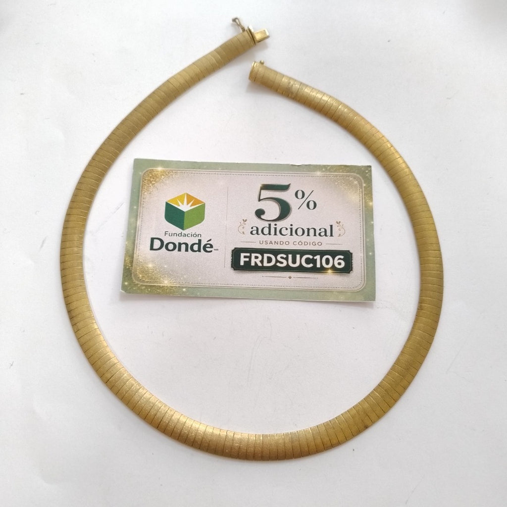 GARGANTILLA ORO 18 K 51.1 GRMS (SEMINUEVO)