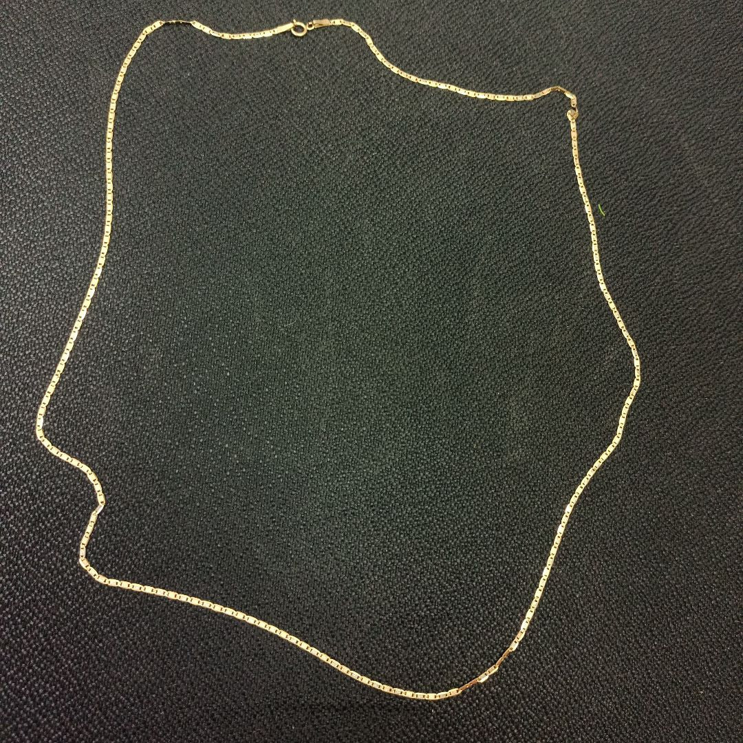 CADENA ORO COMBINADO 14 K 2,00 GRMS (SEMINUEVO)