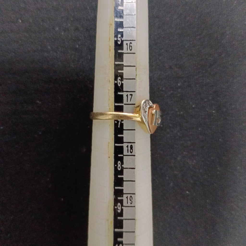 ANILLO ORO 14 K 3 GRMS (SEMINUEVO)