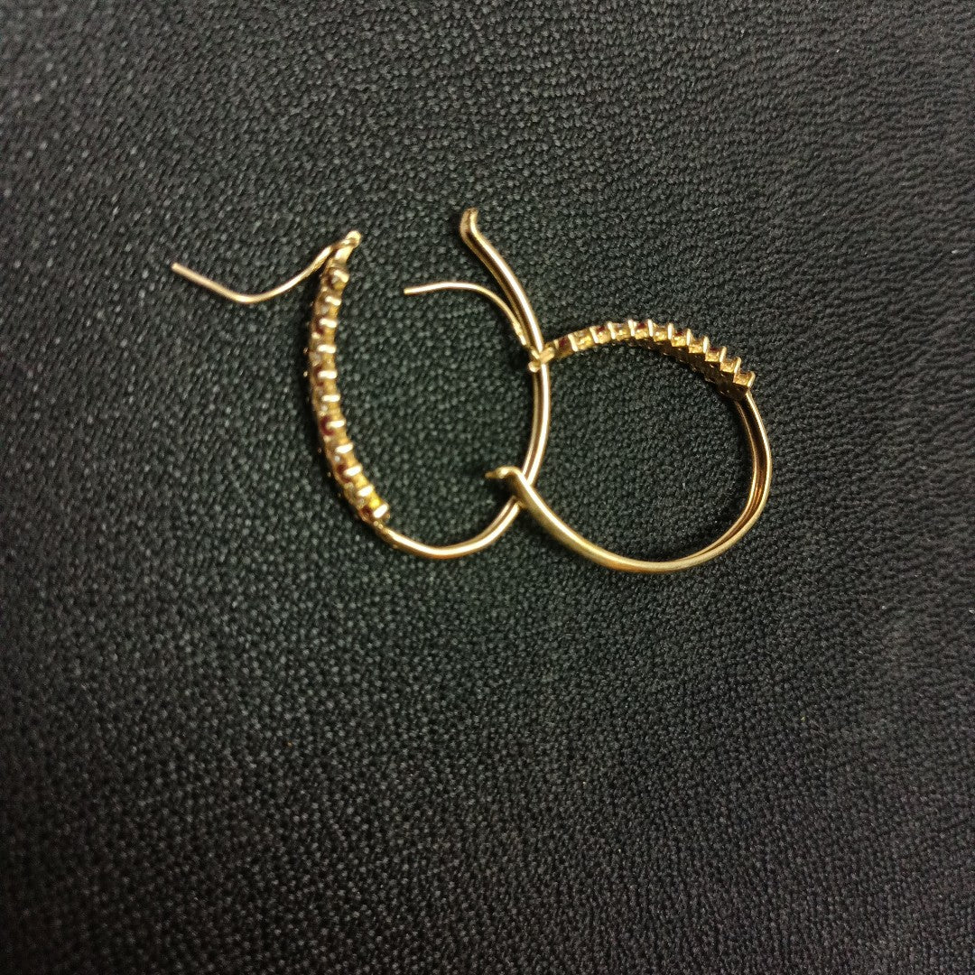 ARRACADAS PAR ORO 14 K 6,60 GRMS (SEMINUEVO)
