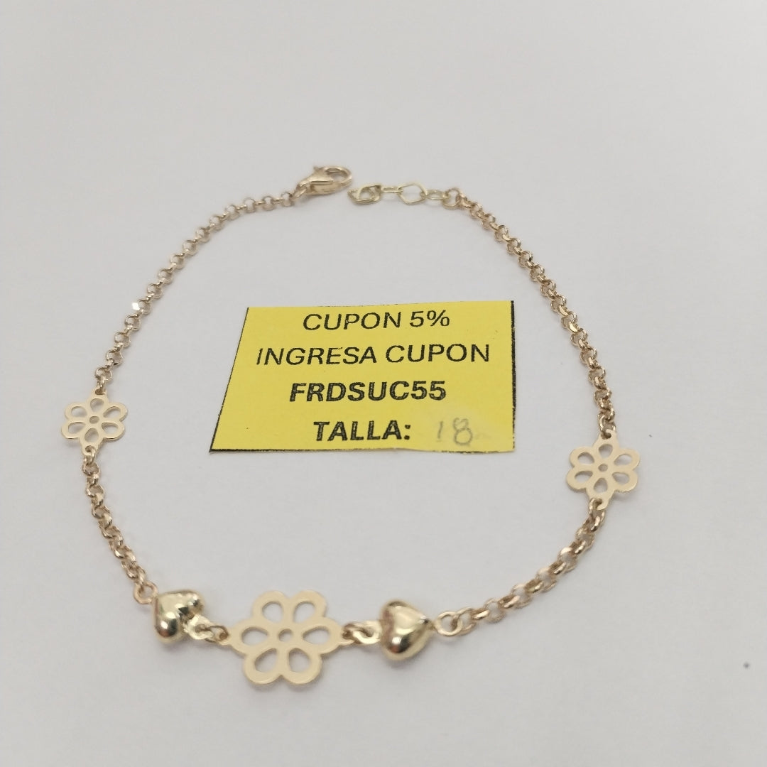 PULSERAS DAMA ORO 10K 2.2 (NUEVO)