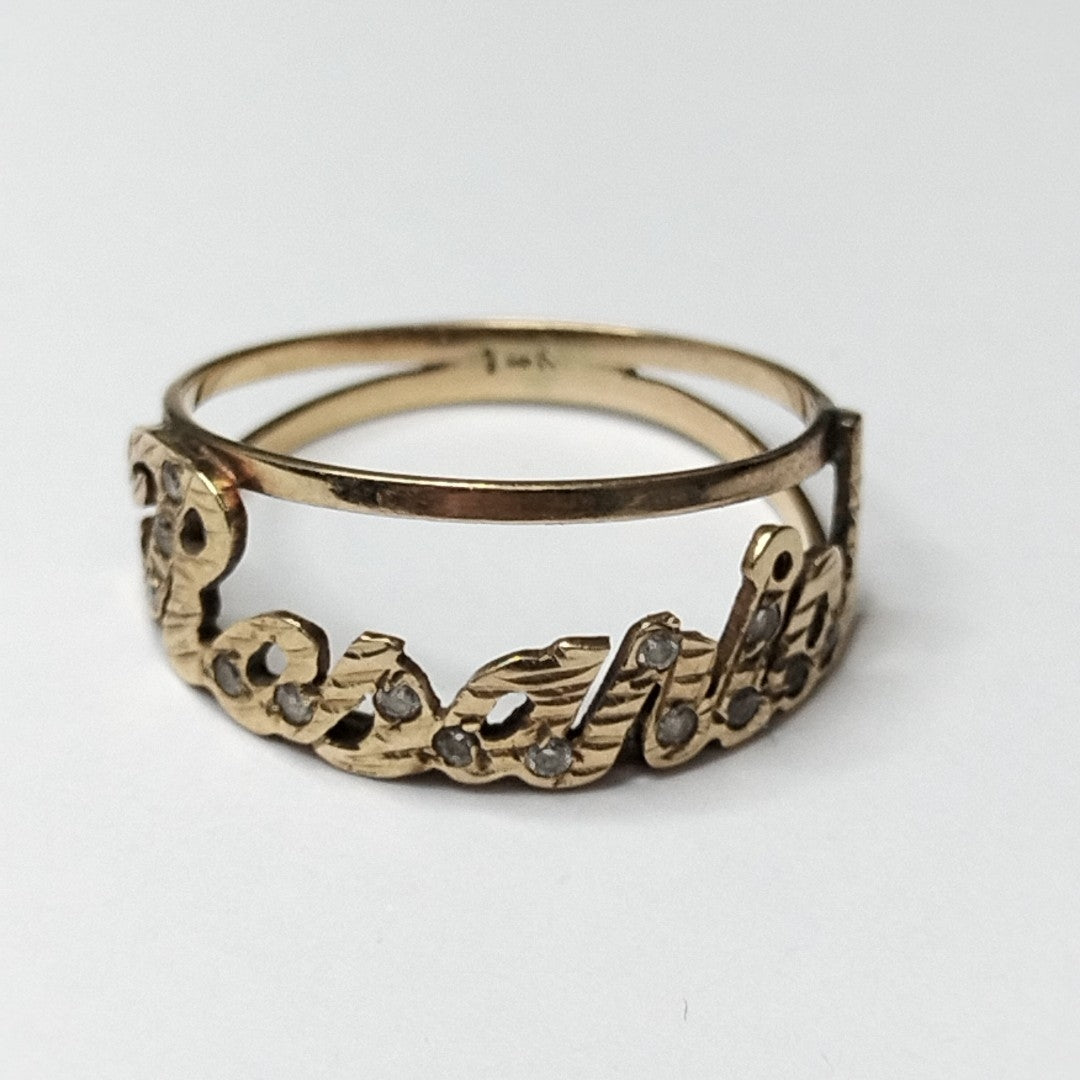 ANILLITO ORO 14 K 2,10 GRMS (SEMINUEVO)