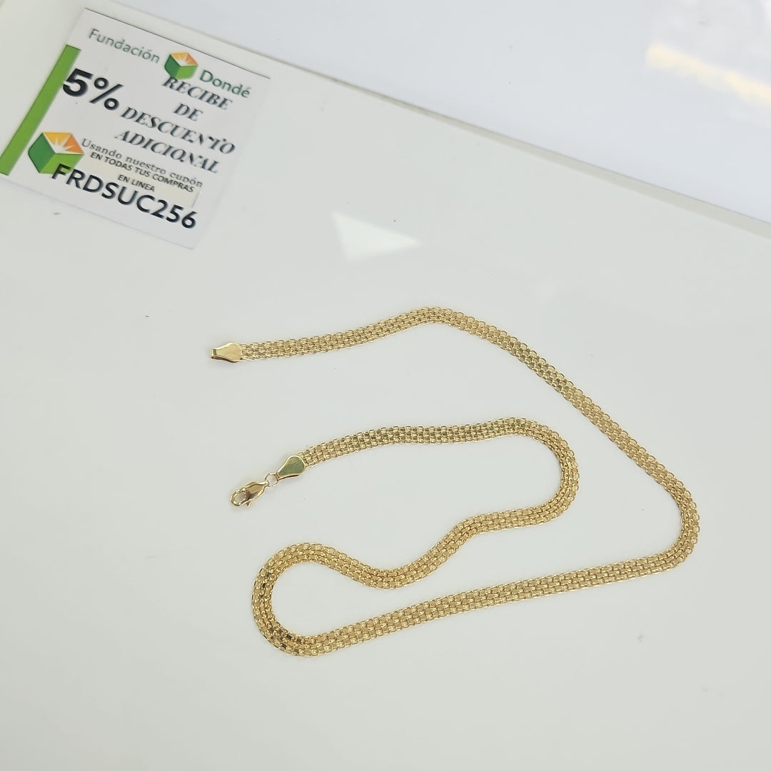 CADENA ESPECIAL 14K 50 CM 11.5 GR (NUEVO)