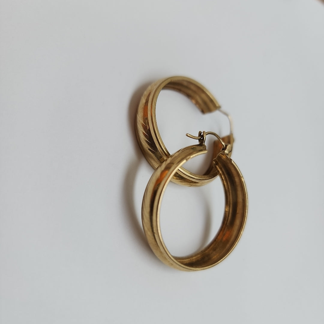 ARRACADAS PAR ORO 14 K 4,60 GRMS (SEMINUEVO)