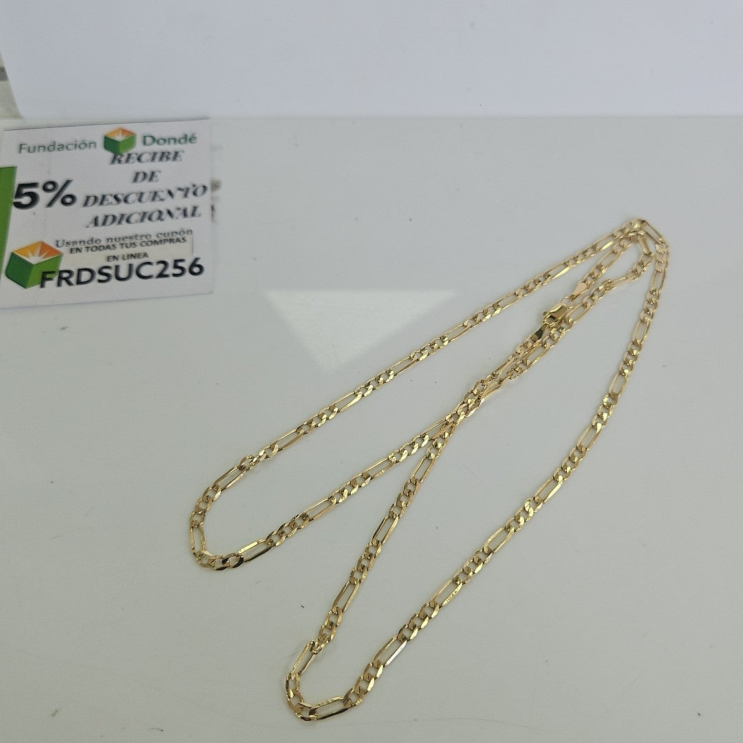 CADENA 3X1 14K 60 CM 7.8 GR (NUEVO)