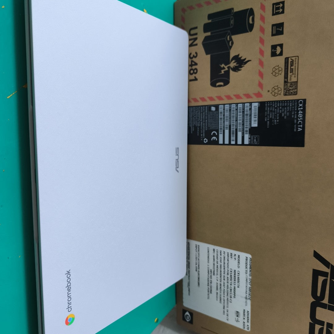 LAPTOP ASUS CROMEBOOK CX1405CTA C8G128-C1 (2025) 128 GB 8 GB RAM (SEMINUEVO)