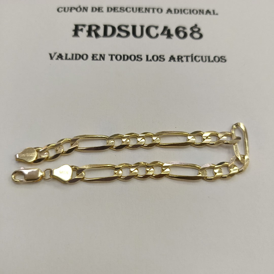 PULSERA 3X1 14K 21 CM 13.8 GR (NUEVO)