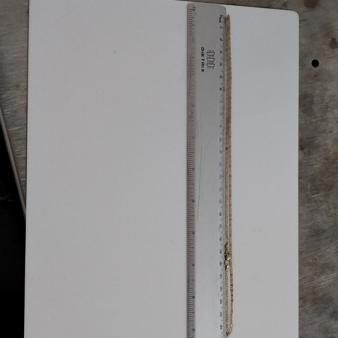 CADENA ORO, ORO COMBINADO 10 K 3.3 GRMS (SEMINUEVO)