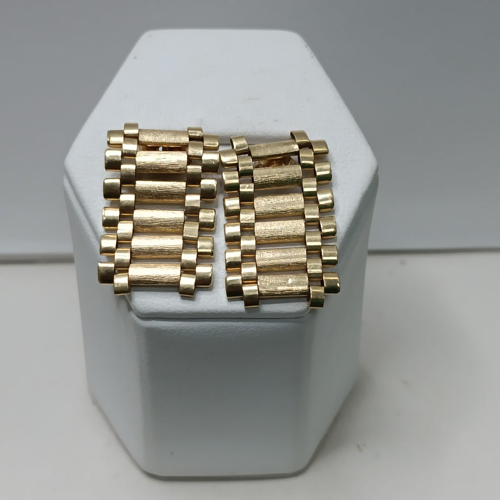 BROQUELES PAR ORO 14 K 4.9 GRMS (SEMINUEVO)