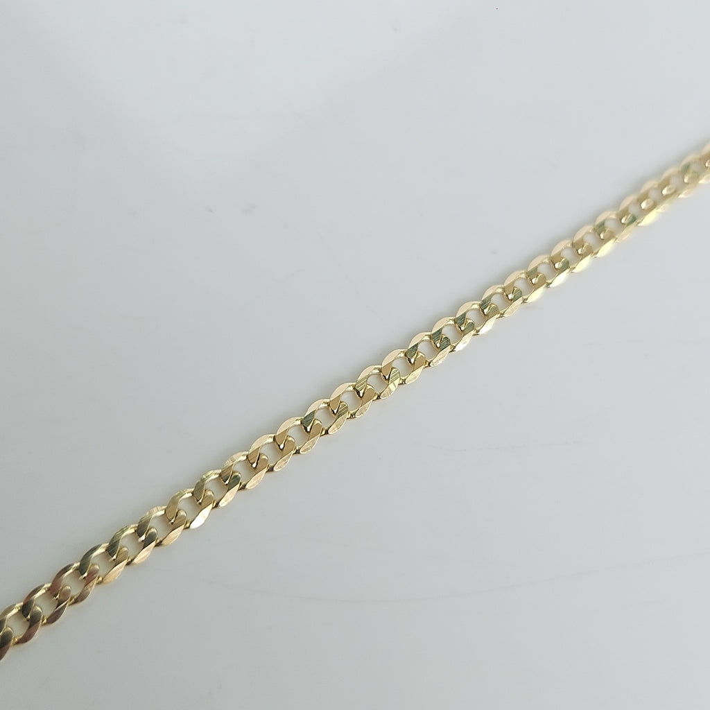 CADENA BARBADA 14K 60 CM 5.9 GR (NUEVO)