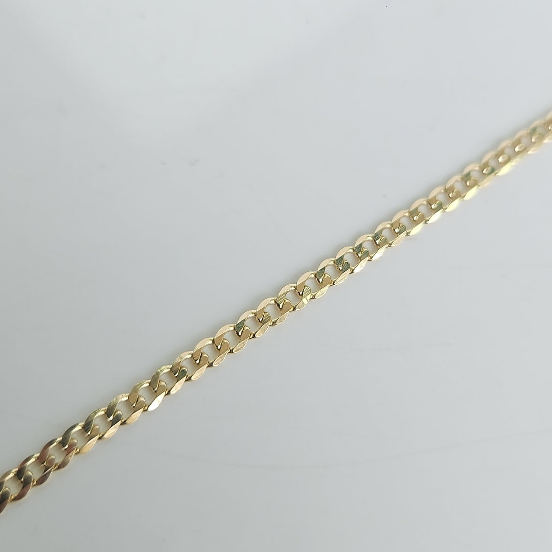 CADENA BARBADA 14K 60 CM 5.9 GR (NUEVO)