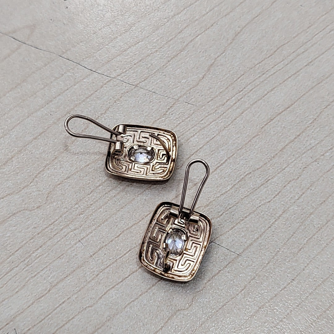 ARETES PAR ORO 10 K 2.7 GRMS (SEMINUEVO)