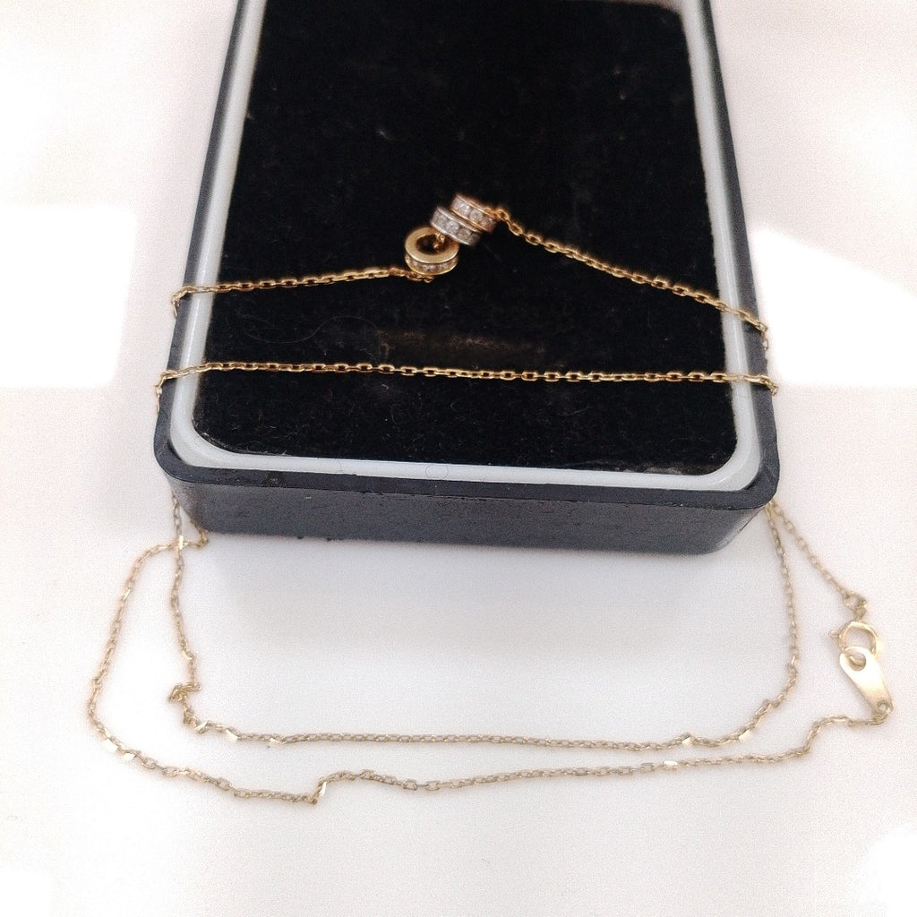 GARGANTILLA ORO 14 K 1.7 GRMS (SEMINUEVO)