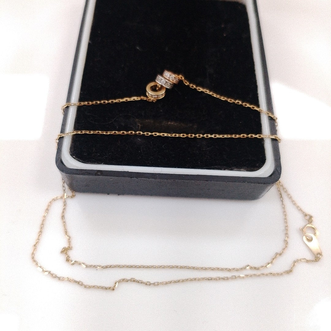 GARGANTILLA ORO 14 K 1.7 GRMS (SEMINUEVO)