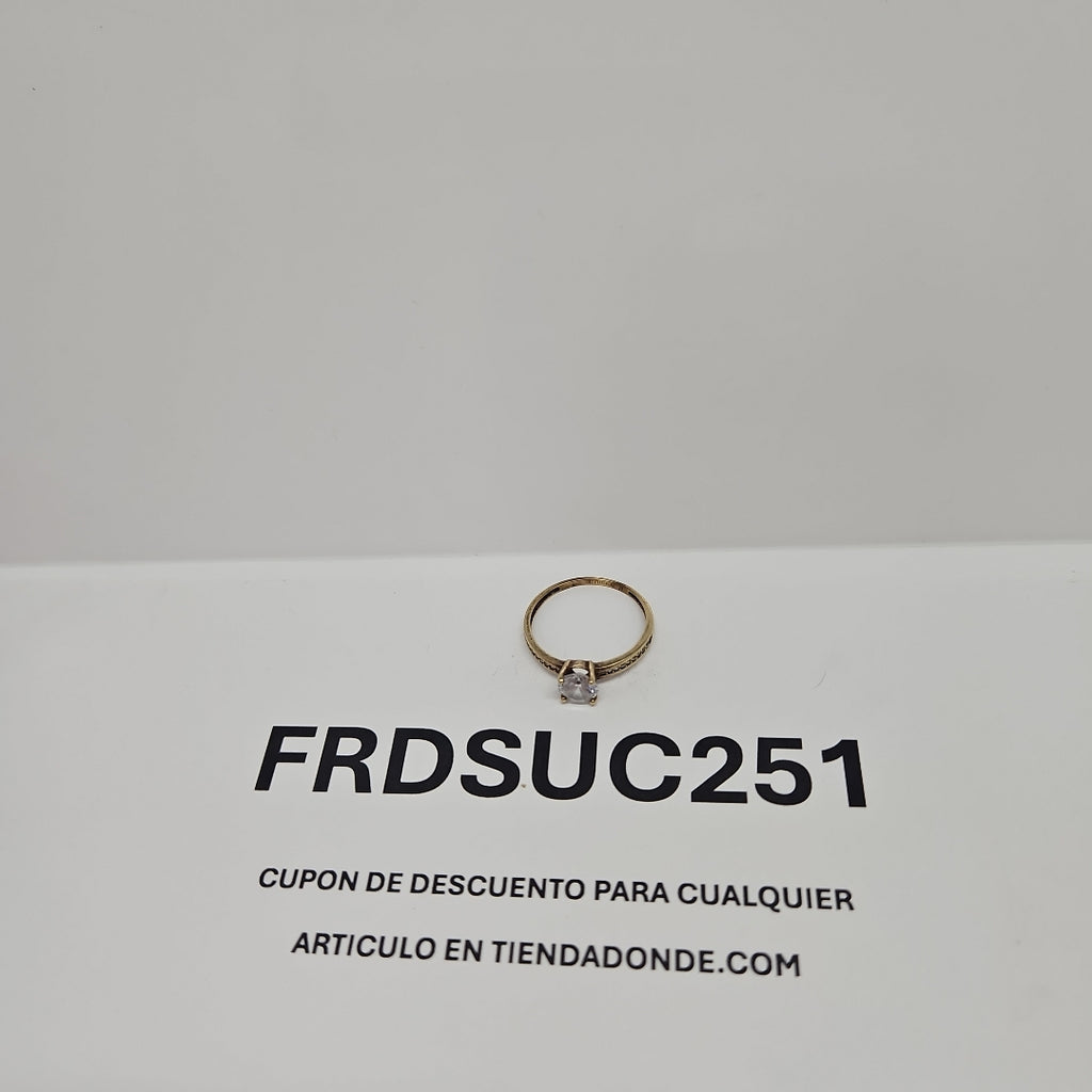 SOLITARIO ORO 10 K 1.7 GRMS (SEMINUEVO)