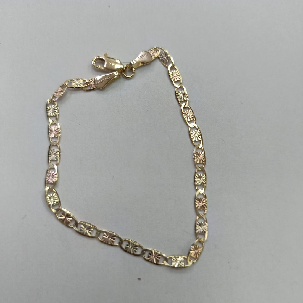 PULSERA GUCHI 14K 18 CM 2.9 GR (NUEVO)