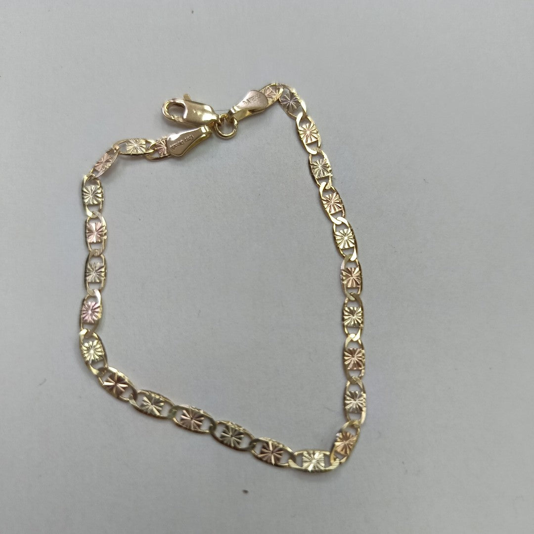 PULSERA GUCHI 14K 18 CM 2.9 GR (NUEVO)