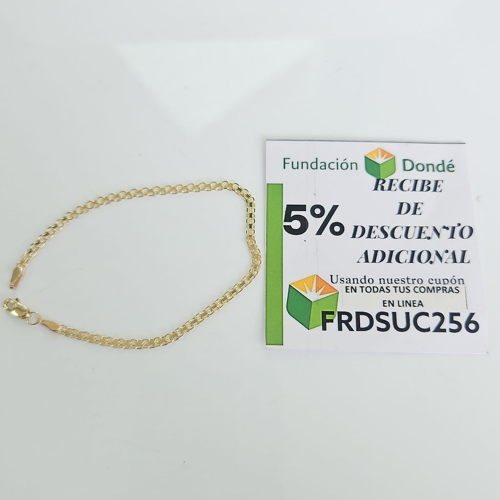 PULSERA BISMARK 14K 18 CM 2.4 GR (NUEVO)